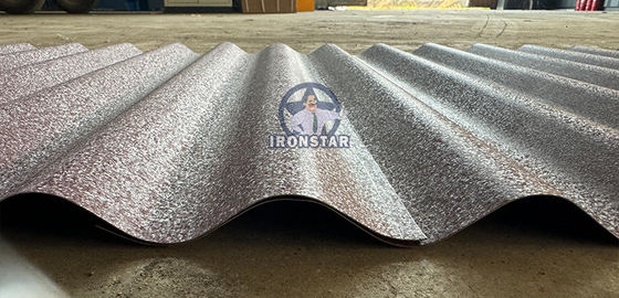 “Ironstar European Standard CE Certified 5 Rib 6 Rib Trapezoidal Sheet Double Layer Roll Forming Machine Automatic Metal Roofing Sheet Making Machine Roof Panel Production Line Hungary”