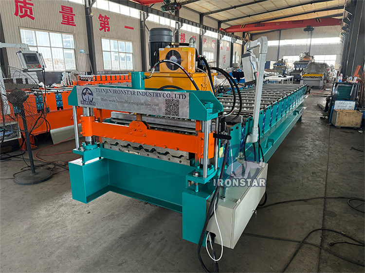 “760 Roof Sheet Roll Forming Machine for Malaysia Market High Precision Automatic 760 Roof Sheet Roll Forming Machine for Malaysia ”