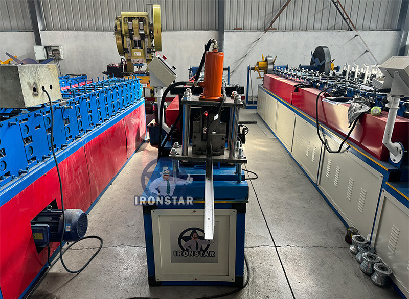 “Korea Market Special J Channel Bracket Roll Forming Machine Fully Automatic Galvanized Steel J Profile Bracket Forming Equipment For Construction Building Materials”