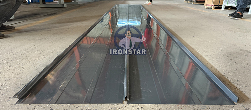 “North America Standard Portable KR18 KR24 Snap Lock Standing Seam Roll Forming Machine PLC Controlled Self Lock Metal Roof Wall Panel Equipment”