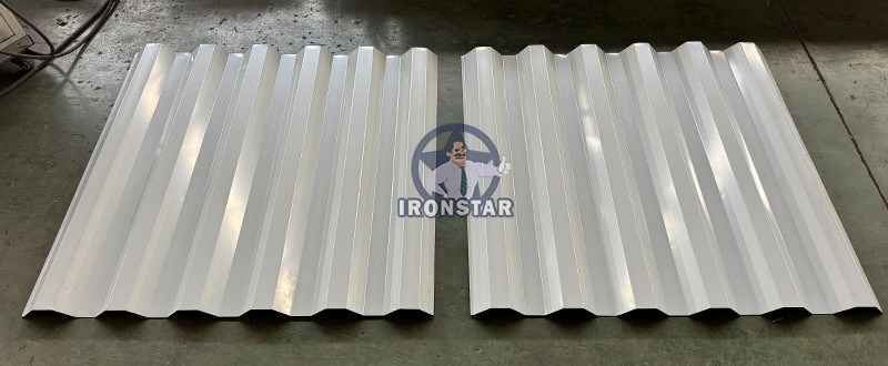 “Ironstar Double Deck Machine 6 Rib and 6 Rib Trapezoidal Roofing Sheet 2 Layer Roll Forming Machine Fully Automatic High Efficiency Cold Roll Forming Equipment Roof Panel Production Line for America”