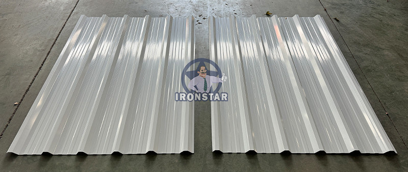 “Ironstar 6 Rib and 6 Rib Trapezoidal Sheet Double Layer Roll Forming Machine 2 Layer Double Deck Metal Roofing Sheet Making Machine Full Automatic PLC Control Roof Panel Production Line for America”
