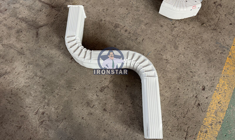 “3 In 1 Water Downpipe Roll Forming Machine USA Standard Multi Function Rainwater Gutter Downspout Profile Forming Machine Metal Down Pipe Making Machinery American Building Construction”