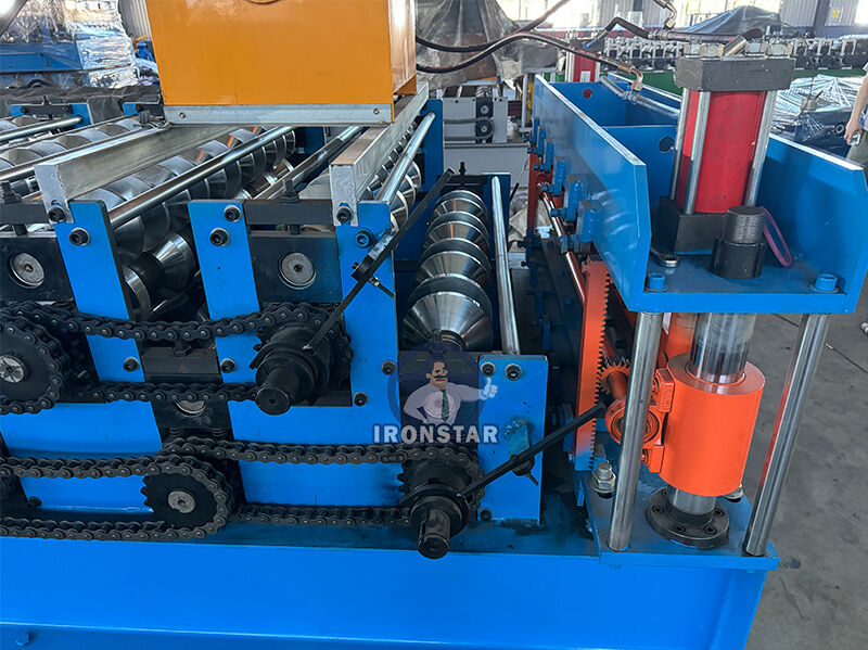 “European Standard Double Layer 5 Rib & 6 Rib Trapezoidal Sheet Roll Forming Machine with CE for Hungary Market”